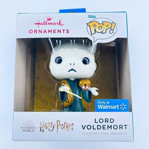 Hallmark Ornament Funko Pop Lord Voldemort Walmart‎ Exclusive From Harry Potter - Picture 1 of 7